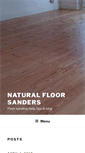 Mobile Screenshot of naturalfloorsanders.co.uk